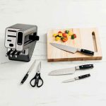 سرویس چاقو 9 پارچه نینجا مدل K32008 ا Ninja K32008 9-piece knife set - Image 2