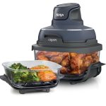 هواپز نینجا مدل  FN101GY بدون روغن ظرفیت 3.8 لیتر ا NINJA Crispi FN101GY fryer, capacity 3.8 liters