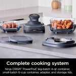 هواپز نینجا مدل  FN101GY بدون روغن ظرفیت 3.8 لیتر ا NINJA Crispi FN101GY fryer, capacity 3.8 liters - Image 2