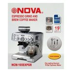 دستگاه اسپرسو ساز نوا مدل NCM-165 ا NOVA NCM165 Espresso Maker - Image 3
