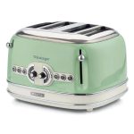 توستر چهار اسلایس آریته سری وینتیج مدل 156 ا Arita square bread toaster model CAPRI 0156 - Image 3