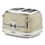 توستر چهار اسلایس آریته سری وینتیج مدل 156 ا Arita square bread toaster model CAPRI 0156