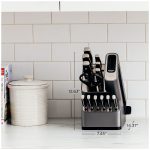 سرویس چاقو 13 پارچه نینجا مدل K320138 ا Ninja K32013 139-piece knife set - Image 2