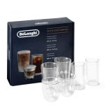 ست بار سرد و گرم دلونگی مدل DLSC326 ا Hot & Cold collection, Set of 2 cappuccino, 2 cold brew, 2 thermal double-wall glasses