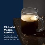 ست 2تایی لیوان قهوه 250ml دلونگی مدل DLSC320 ا American coffee glasses, 250 ml, set of 2 - Image 3