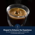 فنجان اسپرسو دوجداره دلونگی مدل DLSC300 ست شش عددی ا The espresso collection, 90 ml, set of 6 double wall glasses - تصویر 3