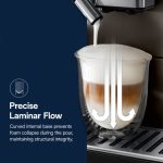 فنجان دوجداره 2 عددی دلونگی اسپرسو 270 میل مدل DLSC311 ا Double wall cappuccino glasses, 270 ml, set of 2 - Image 6