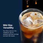 ست 2تایی لیوان قهوه 300ml دلونگی مدل DLSC325 ا Double wall cold brew glasses, 300 ml, set of 2 - Image 2