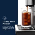 ست 2تایی لیوان قهوه 300ml دلونگی مدل DLSC325 ا Double wall cold brew glasses, 300 ml, set of 2 - Image 4