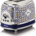 توستر دو اسلایس آریته طرح کاپری مدل 155 ا Ariete Toaster 155 Capri, Mediterranean Style