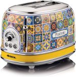 توستر دو اسلایس آریته طرح پسیتانو مدل 155 ا Ariete 155 Toaster Positano, 810W, 2 slices - Image 3