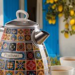کتری برقی آریته طرح پسیتانو مدل ART2869  ا ARIETE VINTAGE KETTLE Positano 2000W 1,7 LITERS 2869 - Image 6