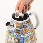 کتری برقی آریته طرح پسیتانو مدل ART2869  ا ARIETE VINTAGE KETTLE Positano 2000W 1,7 LITERS 2869 - Image 5